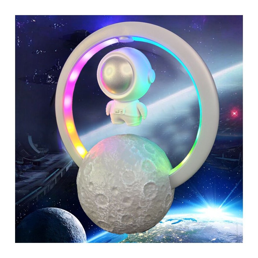 3D RGB Astronaut Bluetooth Speaker Lamp