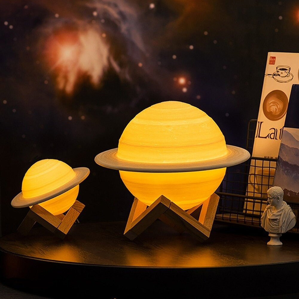 Cosmos Saturn Night Lamp