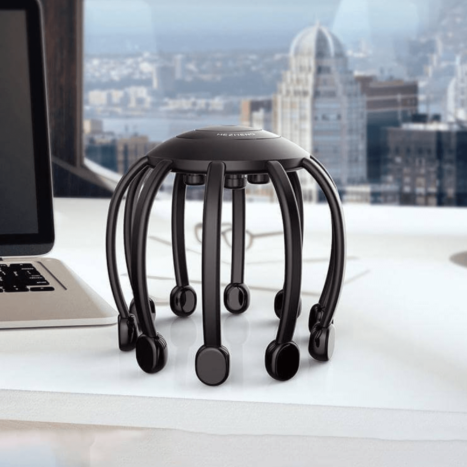 Multi-Dimensional Octopus Head Massager